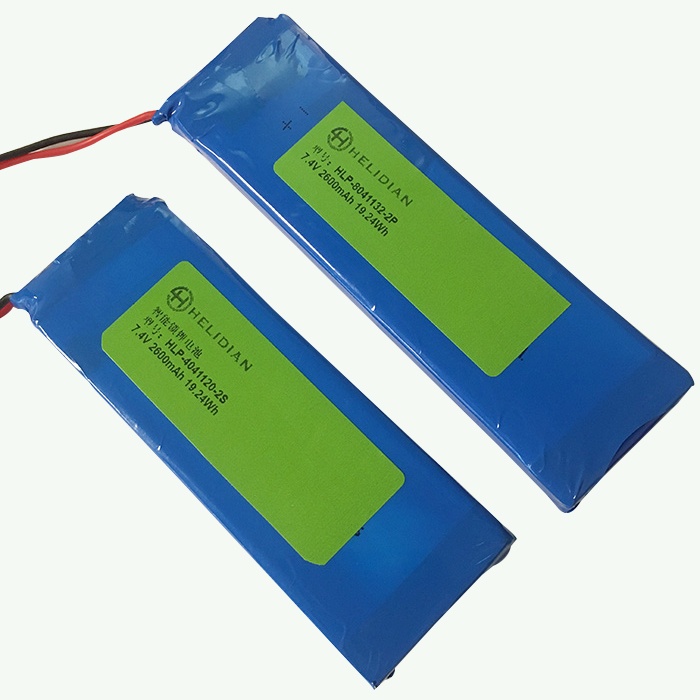智能锁聚合物锂电池HLP-4041120-2S