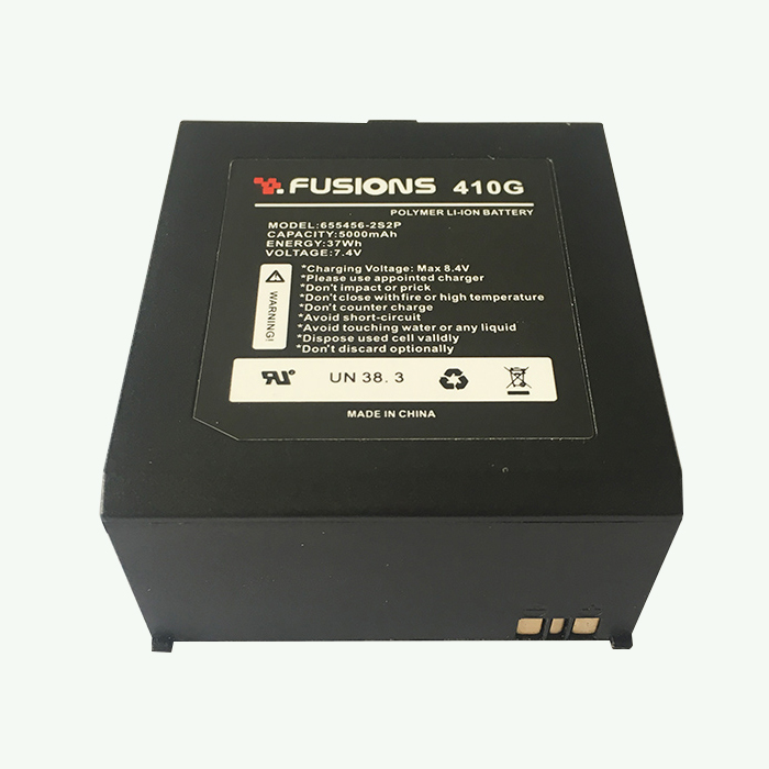 POS机手持终端聚合物锂电池HLP-S655456-2S2P