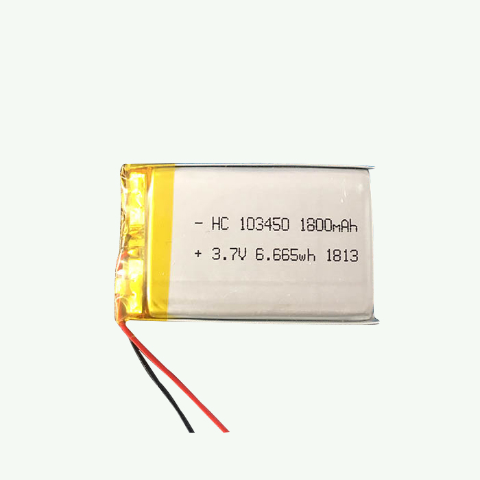 KC认证数码产品聚合物锂电池KC103450-1800