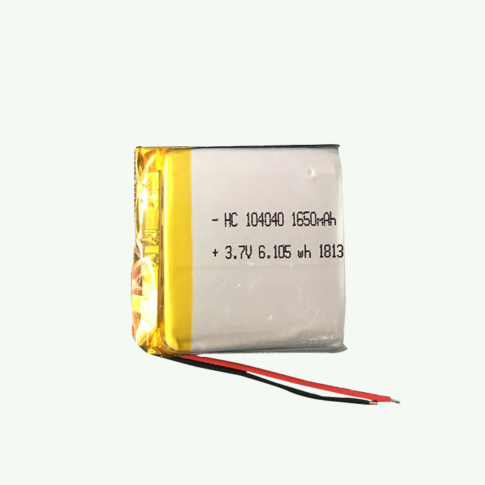 KC认证数码产品聚合物锂电池KC104040-1650